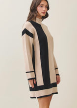 Load image into Gallery viewer, Turtleneck Sweater Mini Dress
