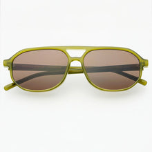 Load image into Gallery viewer, Fenix Acetate Unisex Aviator Sunglasses - Olive
