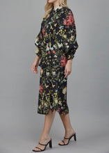 Load image into Gallery viewer, Botanical Print Midi Dress
