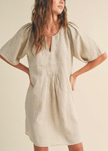 Load image into Gallery viewer, Oatmeal Linen Dress

