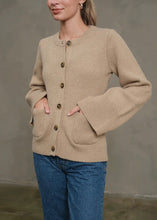 Load image into Gallery viewer, Classic Button-Up Knit Cardigan
