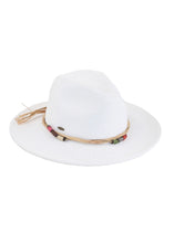 Load image into Gallery viewer, Multi Threaded Toggles Trim Panama Hat
