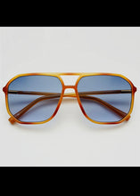 Load image into Gallery viewer, Billie Unisex Aviator Sunglasses-Light Brown
