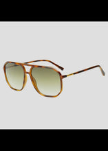 Load image into Gallery viewer, Billie Unisex Aviator Sunglasses-Tortoise/Green
