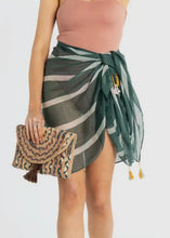 Load image into Gallery viewer, Striped Sarong Wrap
