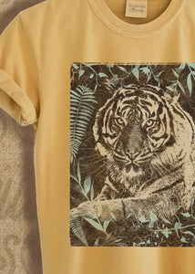 Mustard Vintage Tiger Tee