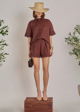 Load image into Gallery viewer, Linen Lace Detail Shirt
