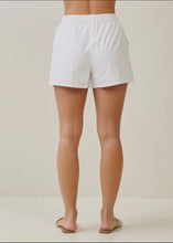 Load image into Gallery viewer, Embroidered Heavy Poplin Shorts
