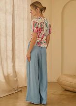 Load image into Gallery viewer, Printed Peplum Top
