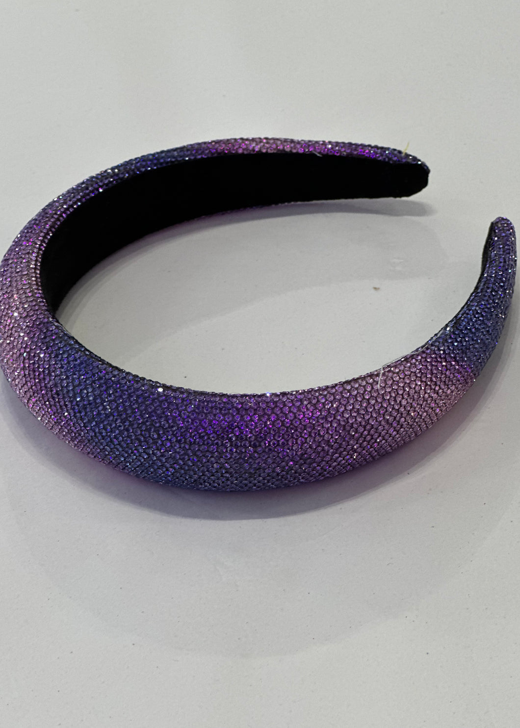 Kids Purple Ombre Rhinestone Headband