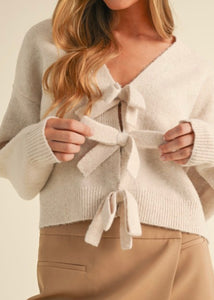 Bow Detail Sweater Top