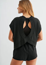 Load image into Gallery viewer, Open Back Cotton Tee
