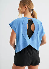 Load image into Gallery viewer, Open Back Cotton Tee
