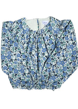 Load image into Gallery viewer, Kids Wren Blue Floral Top
