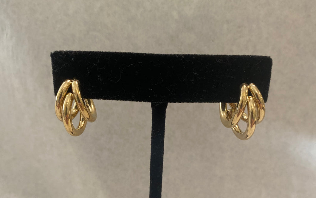 Triple Hoop Earrings