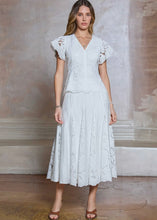 Load image into Gallery viewer, Godet Midi Length Skirt
