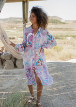 Load image into Gallery viewer, Printed Shirt Dress
