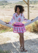 Load image into Gallery viewer, Floral Mini Skirt
