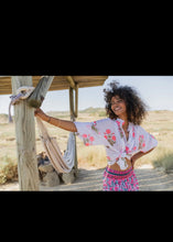 Load image into Gallery viewer, Flower Print Button Down Blouse
