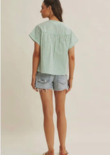 Load image into Gallery viewer, Candy Stripe Drop Shoulder Blouse
