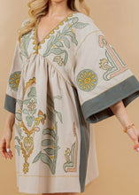 Load image into Gallery viewer, Embroidered Boho Dress
