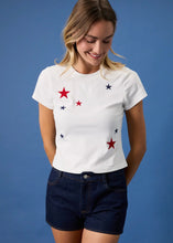 Load image into Gallery viewer, Star Embroidered Baby Tee
