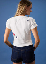 Load image into Gallery viewer, Star Embroidered Baby Tee
