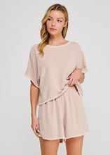 Load image into Gallery viewer, Embroidered Soft Linen Dolman Top
