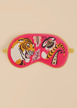 Load image into Gallery viewer, Thrill Of The Tiger Velvet Eye Mask
