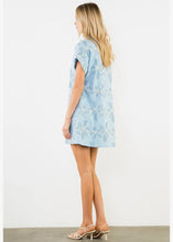 Load image into Gallery viewer, Embroidery Floral Short Sleeve Dress
