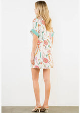 Load image into Gallery viewer, Floral Print Collared Dress
