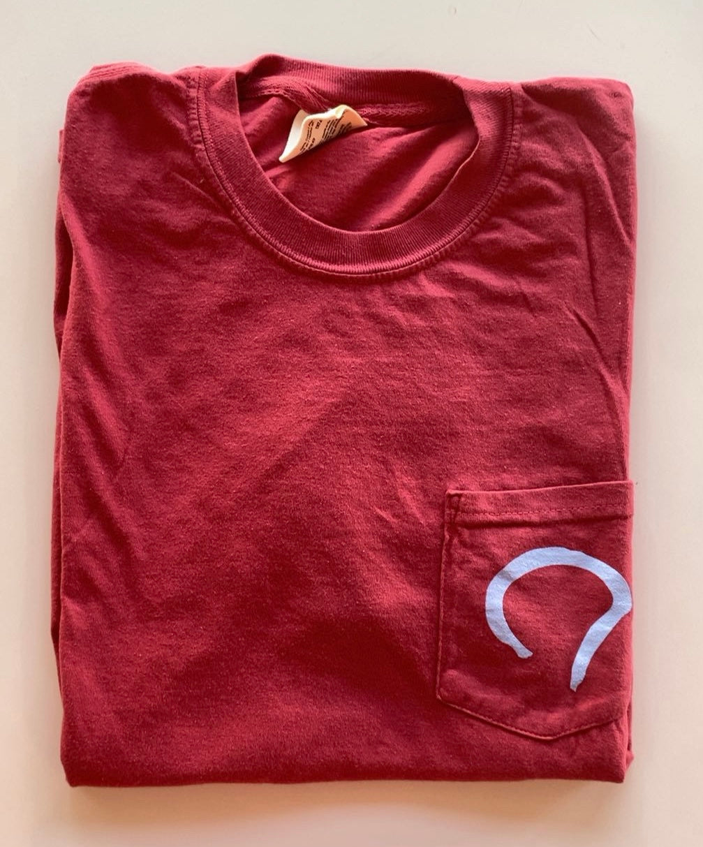 Lake Bruin Pocket Tee -Blue Designs