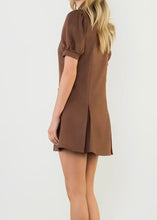 Load image into Gallery viewer, Suede Short Sleeve Dress
