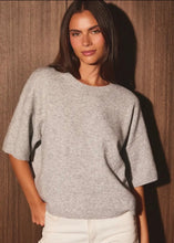 Load image into Gallery viewer, Heather Grey Boxy Sweater Top
