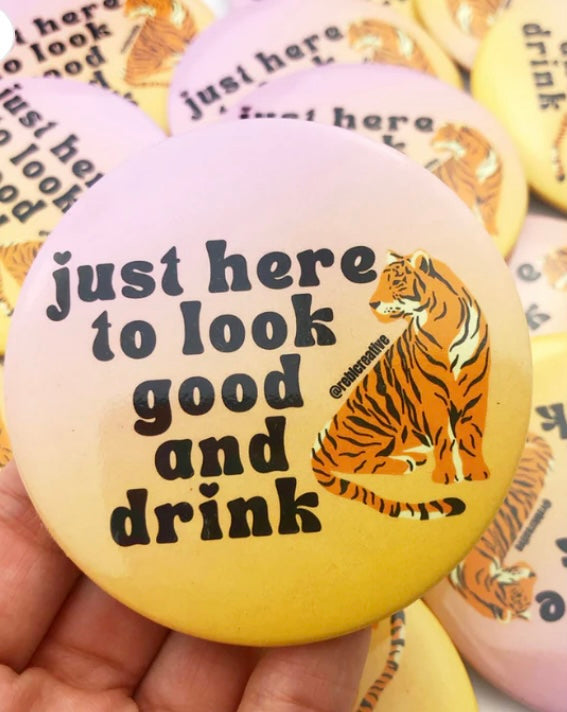 Look Good And Drink Button