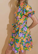 Load image into Gallery viewer, Floral Print Mini Dress
