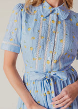Load image into Gallery viewer, Lemon Woven Mini Dress
