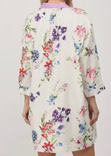Load image into Gallery viewer, Floral Print Split Neck  Dress
