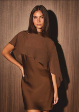 Load image into Gallery viewer, Mini Dress With Sheer Cape
