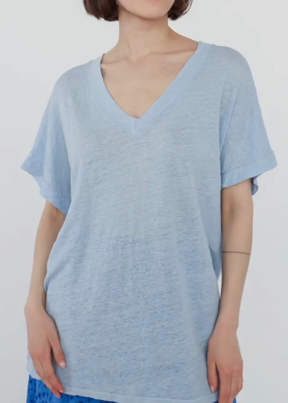 Jean Linen Top