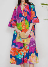 Load image into Gallery viewer, Embroidered Eyelet Print Dress
