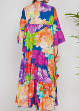 Load image into Gallery viewer, Embroidered Eyelet Print Dress
