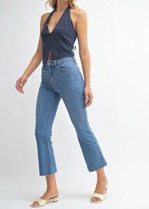 Cropped Kick Flare