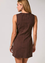 Load image into Gallery viewer, Bow Detail Sleeveless Button Down Dress
