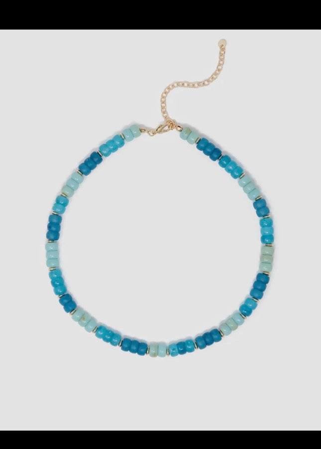 Turquoise Beaded Necklace