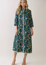 Load image into Gallery viewer, Botanical Print Button Front Midi Dress
