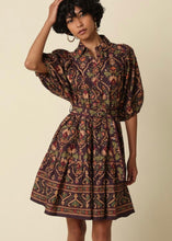 Load image into Gallery viewer, Printed Belted Button Down Dress

