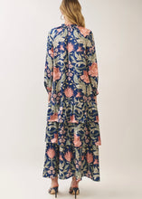 Load image into Gallery viewer, Floral Print Tiered Maxi Dress
