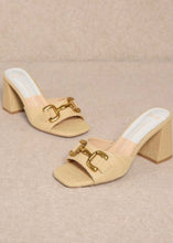 Load image into Gallery viewer, Raffia Mule Sandal
