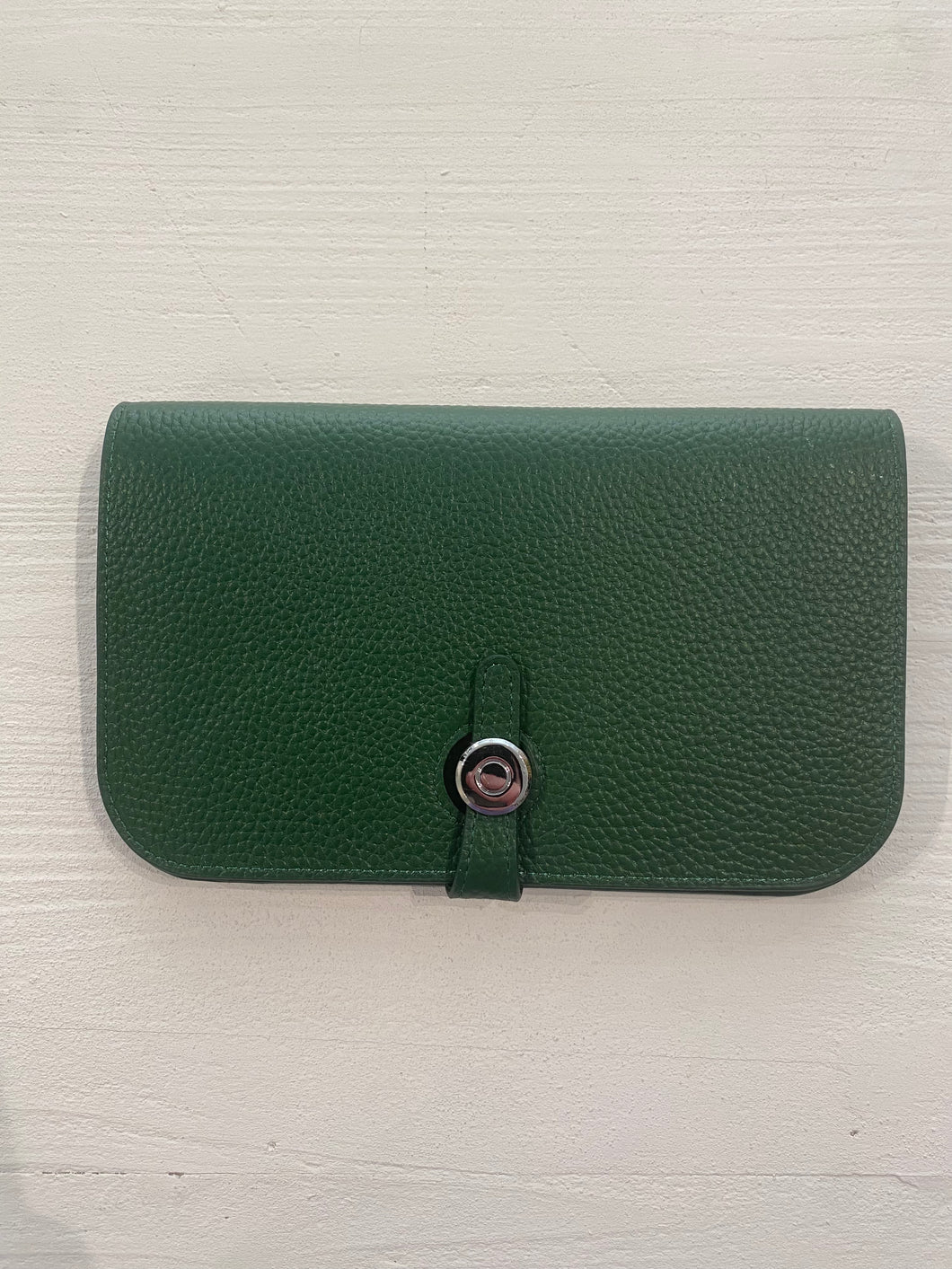 Green Genuine Leather Wallet